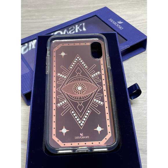 Swarovski Tarot Evil Eye Motif iphone X / XS Case - Picture 4 of 10